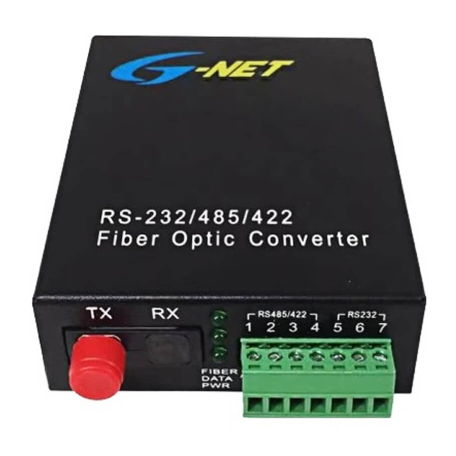 RS422/RS485/RS232 Fiber Converter/Modem GNET G-2D-FC20T/R